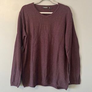Minimalist Broadway Men’s Sweater Soft Knit Pullover Casual Cozy Essential